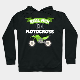 Motocross real men Hoodie